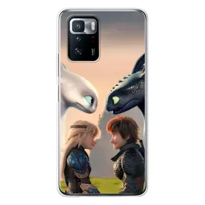 Чохол як приборкати дракона на Xiaomi POCO X3 GT (Гикавка і Астрід)