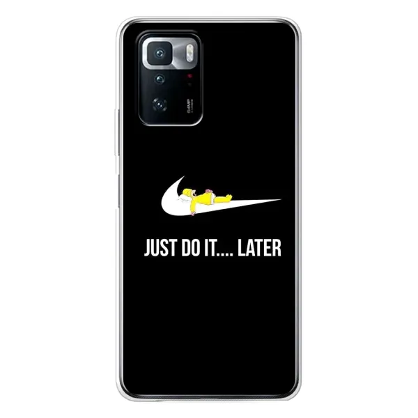 Чехол с принтом «Гомер Later» для Xiaomi POCO X3 GT Чехол с принтом «Гомер Later» для Xiaomi POCO X3 GT
