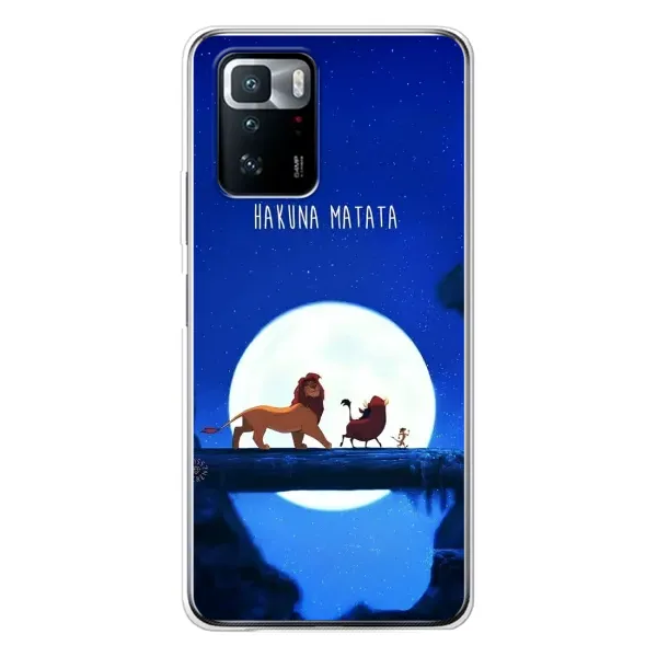 Чохол з принтом «Хакуна Матата» для Xiaomi POCO X3 GT