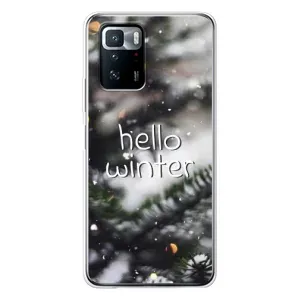 Новорічні, Святкові Чохли для Xiaomi POCO X3 GT - 2024 год (Hello winter)