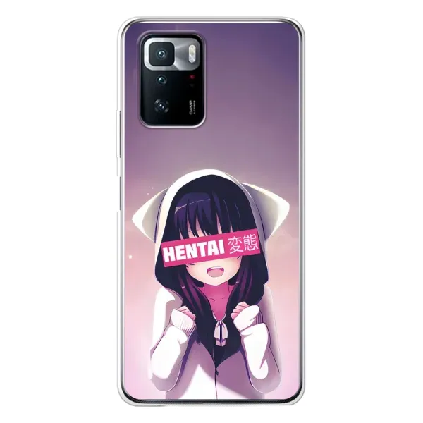 Чохол з принтом «Hentai chan» для Xiaomi POCO X3 GT