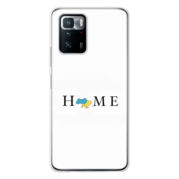 Чохол з принтом «Home» для Xiaomi POCO X3 GT