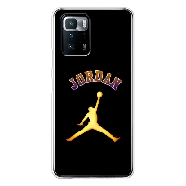 Чехол с принтом «Jordan Gold» для Xiaomi POCO X3 GT Чехол с принтом «Jordan Gold» для Xiaomi POCO X3 GT