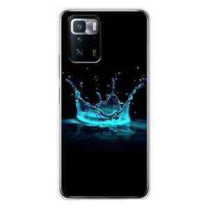 Чохол з Короною Сяомі POKO X3 GT - (AlphaPrint) (Крапля корони)