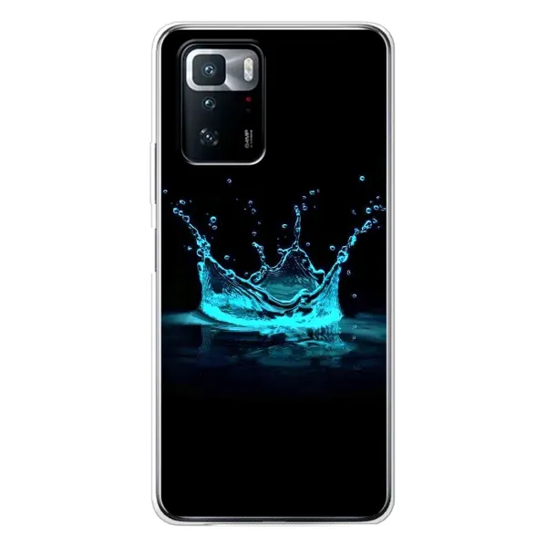 Чохол з принтом «Крапля корони» для Xiaomi POCO X3 GT Чохол з принтом «Крапля корони» для Xiaomi POCO X3 GT