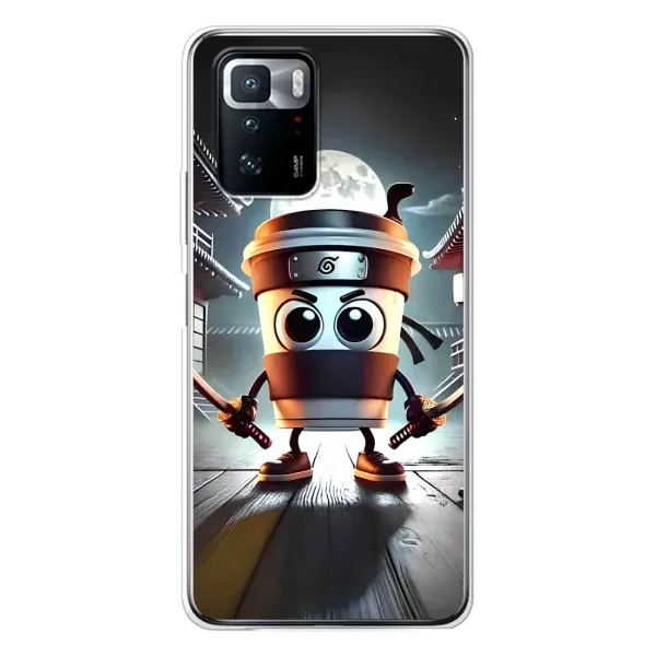Чехол с принтом «Капучино асасино» для Xiaomi POCO X3 GT