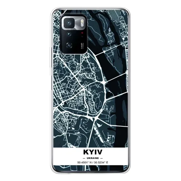 Чохол з принтом «Київ» для Xiaomi POCO X3 GT