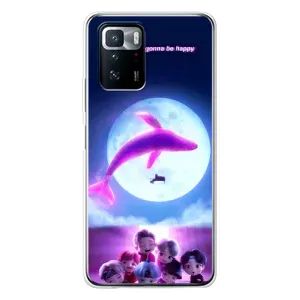 Чехлы BTS для Xiaomi POCO X3 GT (AlphaPrint) (КИТ BTS)