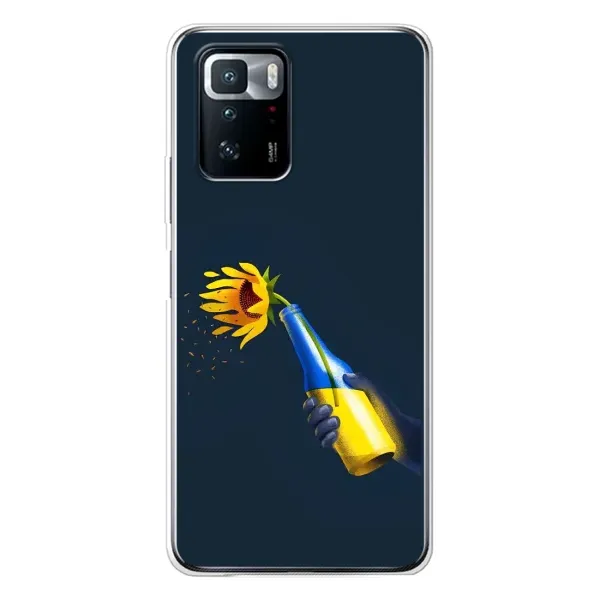 Чохол з принтом «Коктель молотова» для Xiaomi POCO X3 GT