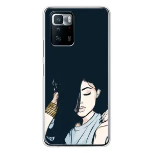 Чохол з друком для Xiaomi POCO X3 GT - (Мода) (AlphaPrint) (Гарна дівчина)