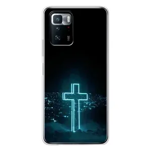 Християнські Чохли для Xiaomi POCO X3 GT (AlphaPrint) (Хрест і місто)