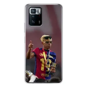 Чехол с футболистом Ламин Ямаль Xiaomi POCO X3 GT
