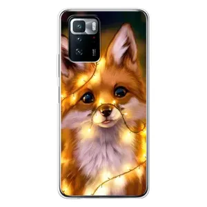 Аксессуар Чехлы с картинкой Лисички для Xiaomi POCO X3 GT (VPrint)