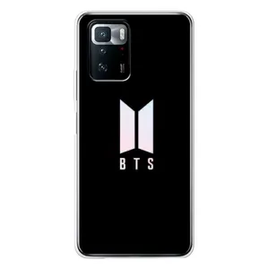 Чехлы BTS для Xiaomi POCO X3 GT (AlphaPrint) (Лого BTS)