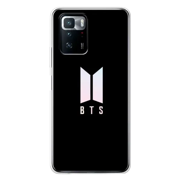 Чохол з принтом «Лого BTS» для Xiaomi POCO X3 GT