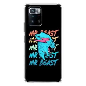 Чохли Містер Біст для Сяомі POKO X3 GT (logo Mr beast)