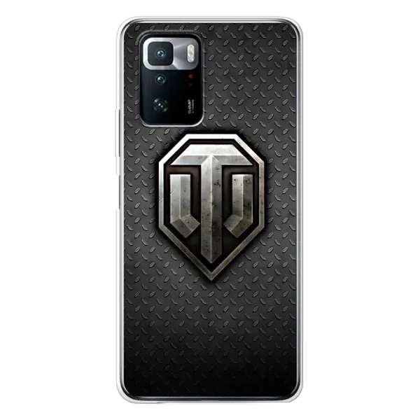 Чехол с принтом «Лого Tanks» для Xiaomi POCO X3 GT