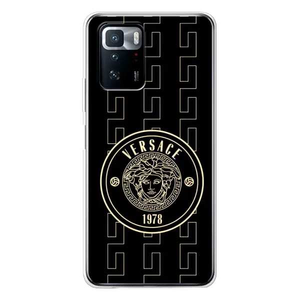 Чохол з принтом «Лого Версаче» для Xiaomi POCO X3 GT