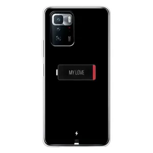 Чехлы для любимой на Сяомі POKO X3 GT (VPrint) (Love battery)