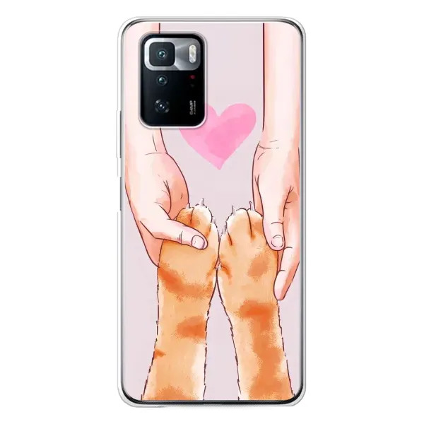 Чохол з принтом «Любовь до котиків» для Xiaomi POCO X3 GT Чохол з принтом «Любовь до котиків» для Xiaomi POCO X3 GT