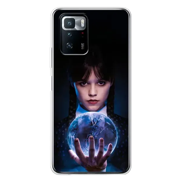 Чехол с принтом «Магическая сфера Уэнздей» для Xiaomi POCO X3 GT