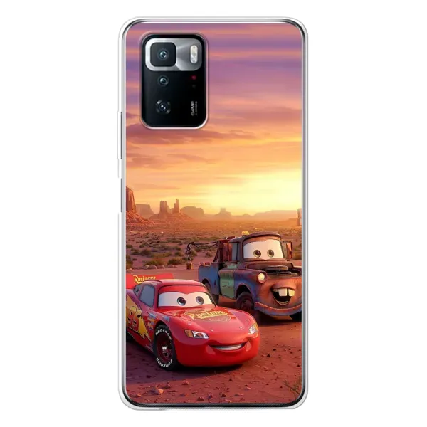 Чехол с принтом «Маквин и Метр» для Xiaomi POCO X3 GT