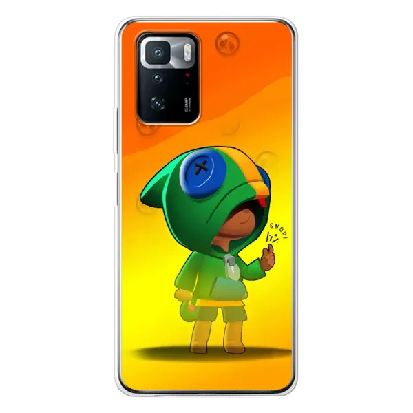 Чехол с принтом «Мальчик Леон» для Xiaomi POCO X3 GT