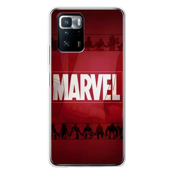 Чохол з принтом «MARVEL» для Xiaomi POCO X3 GT