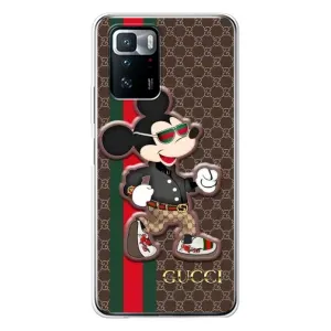 Чохли  GUCCI для Сяомі POKO X3 GT (AlphaPrint) (Маус Гуччі)