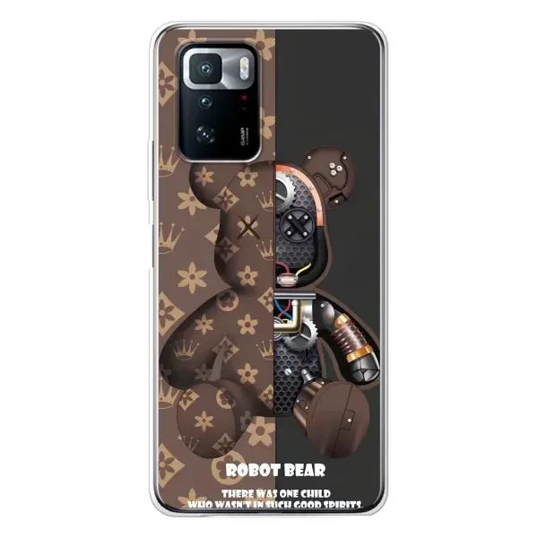 Чохол з принтом «Ведмідь Луі Вітон» для Xiaomi POCO X3 GT Чохол з принтом «Ведмідь Луі Вітон» для Xiaomi POCO X3 GT
