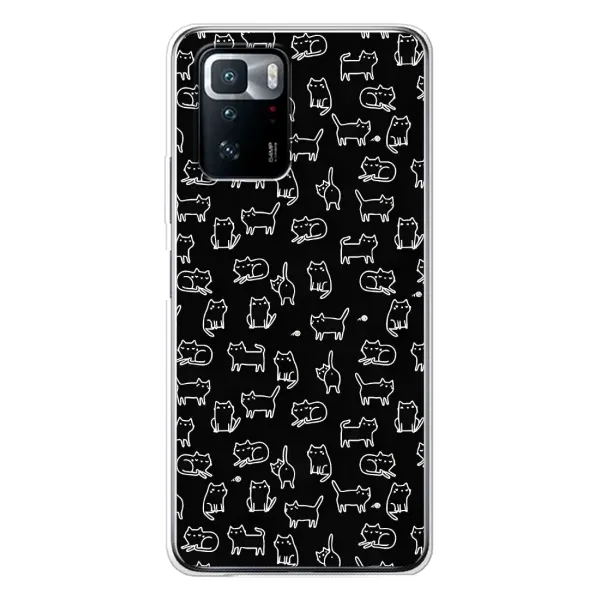 Чохол з принтом «Маленькі котики» для Xiaomi POCO X3 GT