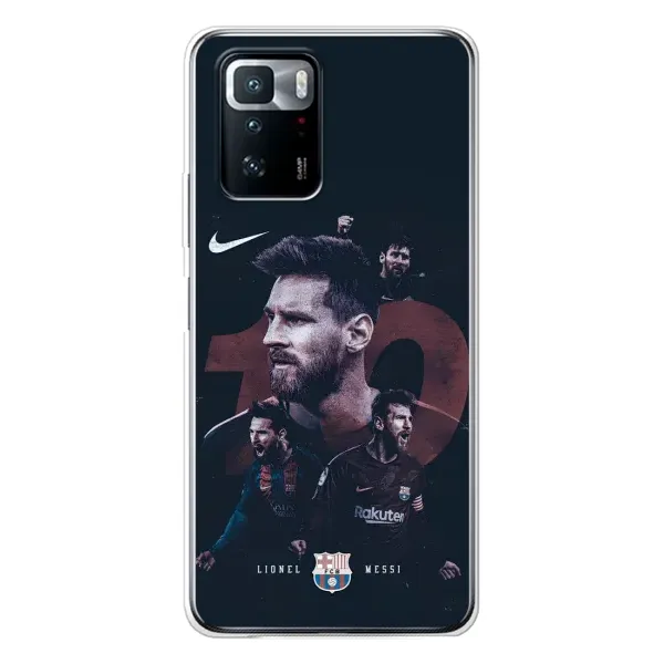 Чехол с принтом «Месси 10» для Xiaomi POCO X3 GT