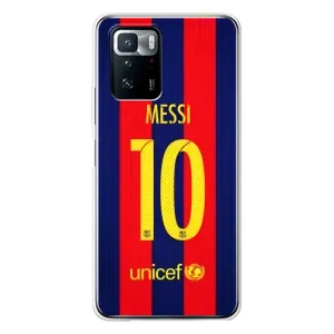 Чехлы Месси для Xiaomi POCO X3 GT (AlphaPrint) (Messi Barca 10)