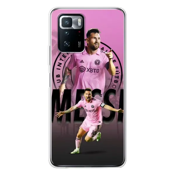 Чехол с принтом «Messi Miami» для Xiaomi POCO X3 GT Чехол с принтом «Messi Miami» для Xiaomi POCO X3 GT