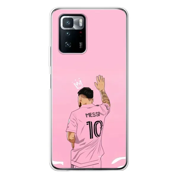 Чехол с принтом «Месси Маями» для Xiaomi POCO X3 GT Чехол с принтом «Месси Маями» для Xiaomi POCO X3 GT