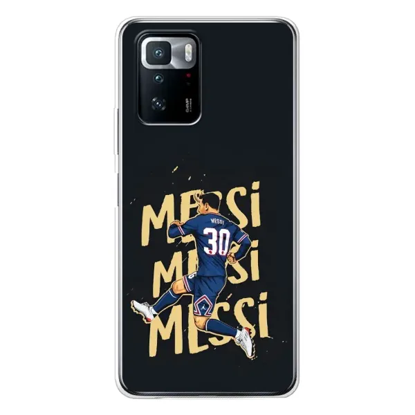 Чехол с принтом «Messi ПСЖ» для Xiaomi POCO X3 GT Чехол с принтом «Messi ПСЖ» для Xiaomi POCO X3 GT