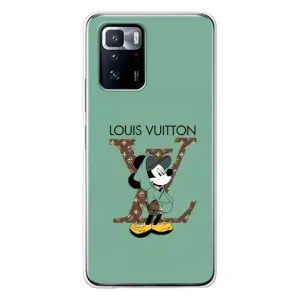 Чехлы Луи Витон для Xiaomi POCO X3 GT (AlphaPrint - LOUIS VUITTON) (Микки Маус LV)