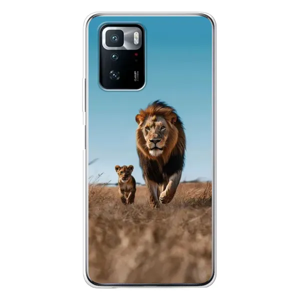 Чохол з принтом «Мусафа та Сімба» для Xiaomi POCO X3 GT