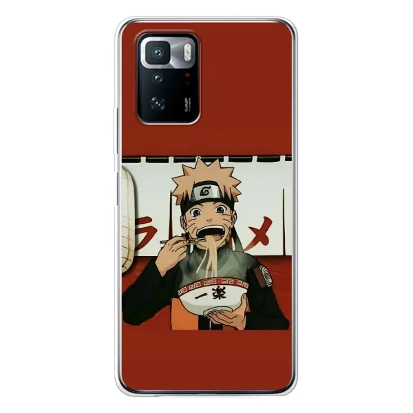 Чохол з принтом «Наруто с лапшой» для Xiaomi POCO X3 GT