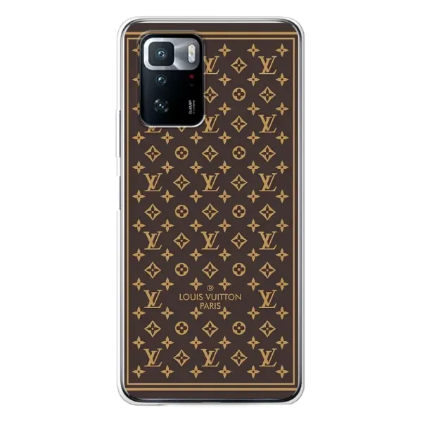 Чохол з принтом «шпалери LV» для Xiaomi POCO X3 GT