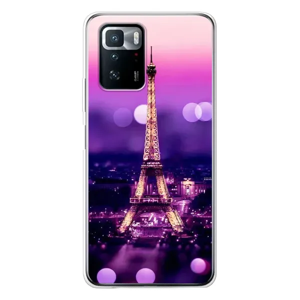 Чехол с принтом «Париж Башня» для Xiaomi POCO X3 GT Чехол с принтом «Париж Башня» для Xiaomi POCO X3 GT