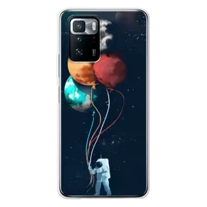Космічні Чохли для Сяомі POKO X3 GT (VPrint) (Планети кульки)