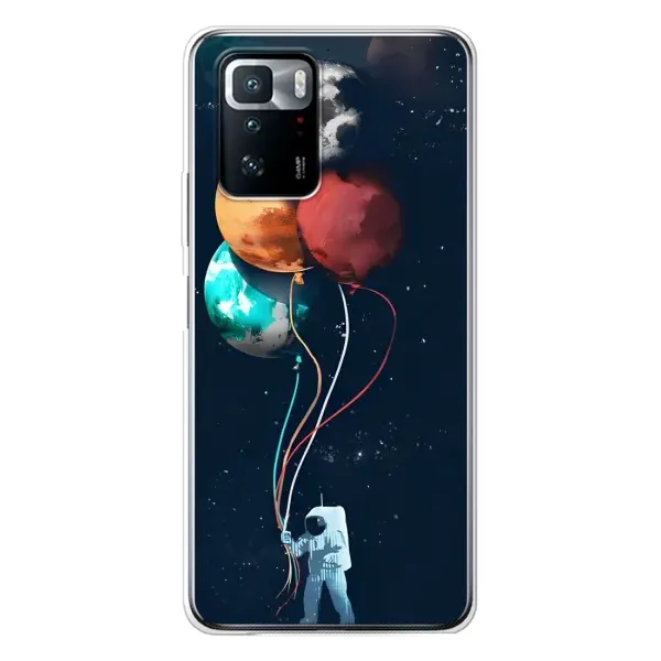 Чохол з принтом «Планети кульки» для Xiaomi POCO X3 GT Чохол з принтом «Планети кульки» для Xiaomi POCO X3 GT