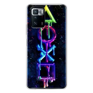 Чехлы с тематикой Киберспорт для Xiaomi POCO X3 GT (VPrint) (Pleystation лого)