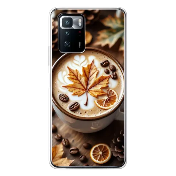 Чехол с принтом «Пряный кофе» для Xiaomi POCO X3 GT Чехол с принтом «Пряный кофе» для Xiaomi POCO X3 GT