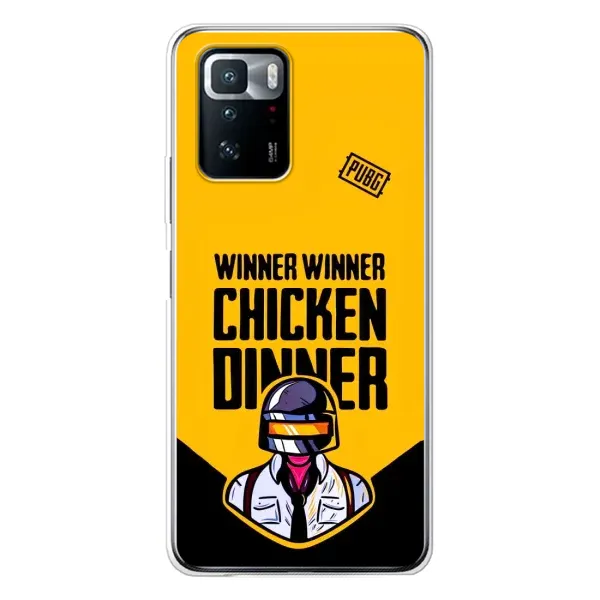 Чохол з принтом «Pubg шолом» для Xiaomi POCO X3 GT