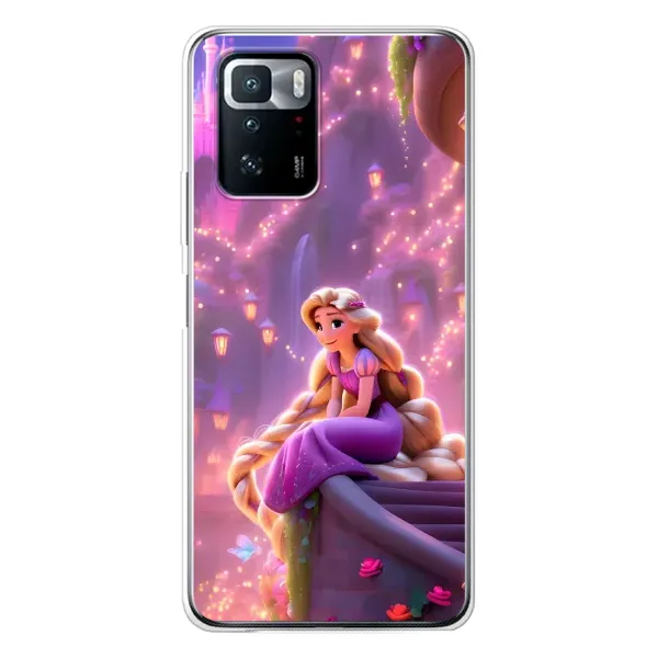 Чехол с принтом «Рапунцель в замке» для Xiaomi POCO X3 GT Чехол с принтом «Рапунцель в замке» для Xiaomi POCO X3 GT