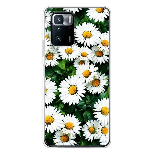 Чохол з принтом «Ромашки» для Xiaomi POCO X3 GT Чохол з принтом «Ромашки» для Xiaomi POCO X3 GT