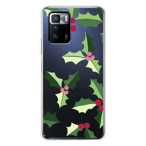 Чехол с принтом «Рождественский фон» для Xiaomi POCO X3 GT