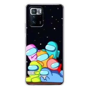 Чохли Амонг Ас для Xiaomi POCO X3 GT (AlphaPrint) (Скіни в космосі)